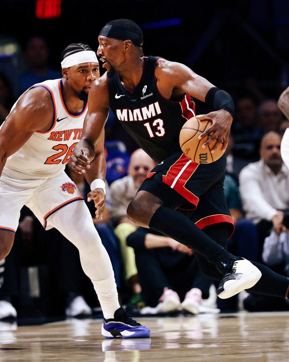 NBA东部劲旅热火115-107力克尼克斯，鲍威尔独揽29分助队2连胜