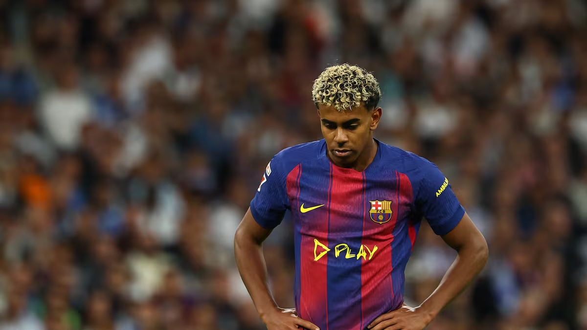 亚马尔成西甲国家德比陪跑者，巴萨1-2再负皇马暴露大问题