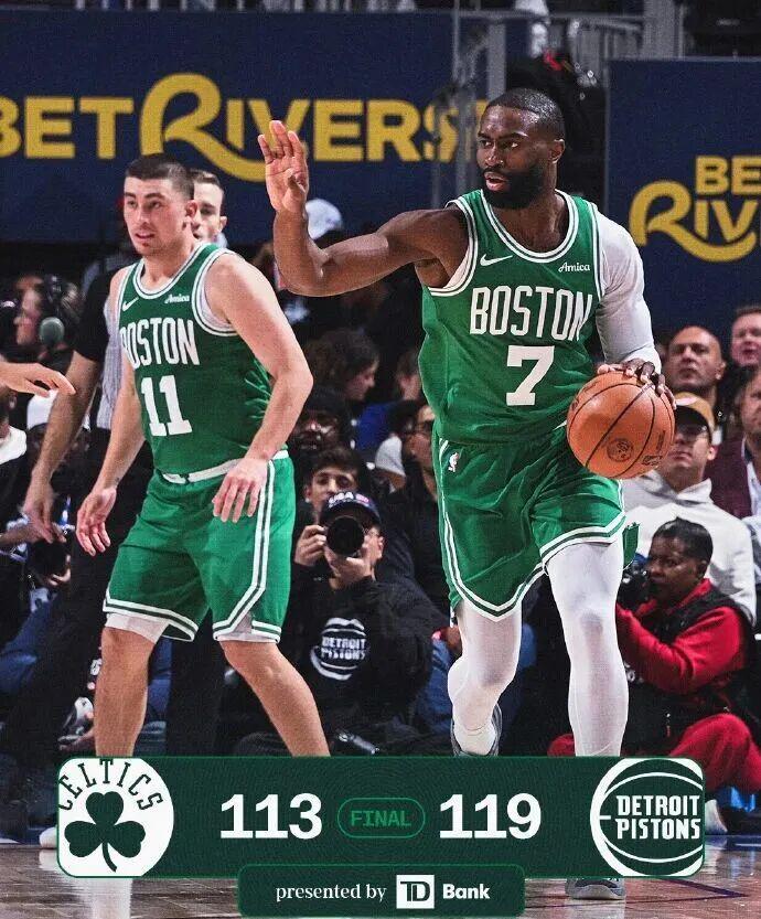 布朗41分难救绿军三连败，篮网托马斯40分空砍负马刺文班统治NBA