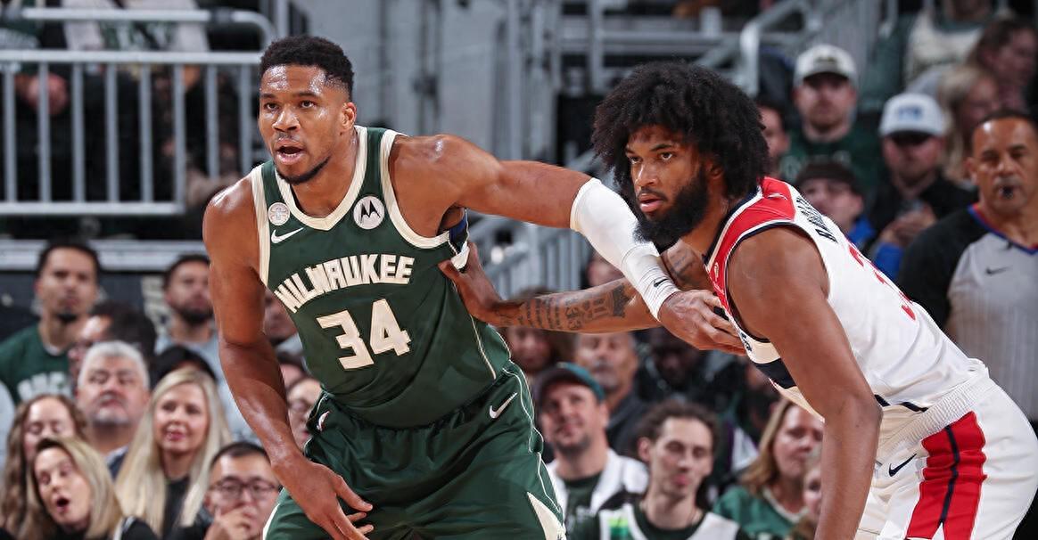 雄鹿133分狂胜奇才：字母哥37分横扫白魔火箭旧将惊艳全场