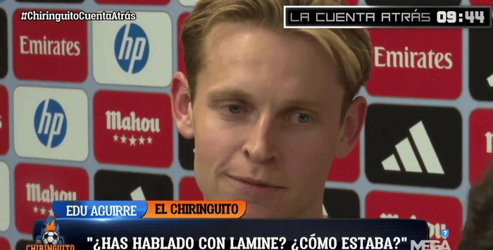 德容直言亚马尔难扛国家德比大旗，梅西当年有多传奇？巴萨1-2负皇马揭真相