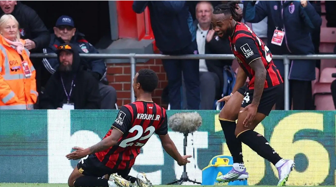 伯恩茅斯英超9轮18分惊艳第二，输给命运还是利物浦阿森纳？