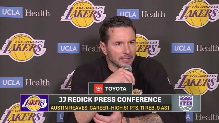 里夫斯51分!湖人客场127-120击退国王,NBA又见临场英雄与伤兵潮