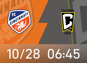 辛辛那提北京时间10月28日6:45打响1/8，美职联旧怨与埃万德18球的赌注