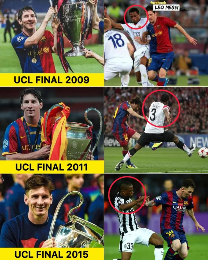 1次被挑就被记恨?帕特里斯·埃弗拉敢说莱昂内尔·梅西边路不难盯