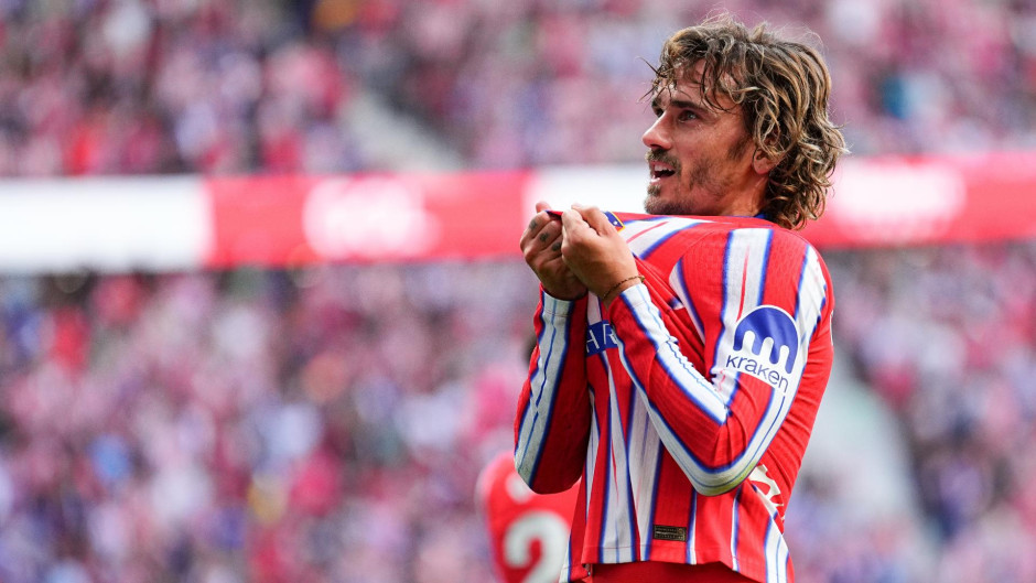 格列兹曼第300胜！西甲老将排第11，马竞客场2-0收工