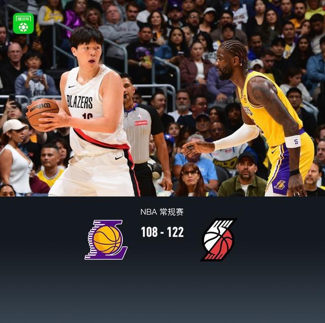 残阵湖人108不敌开拓者，里夫斯41分也救不回NBA尊严