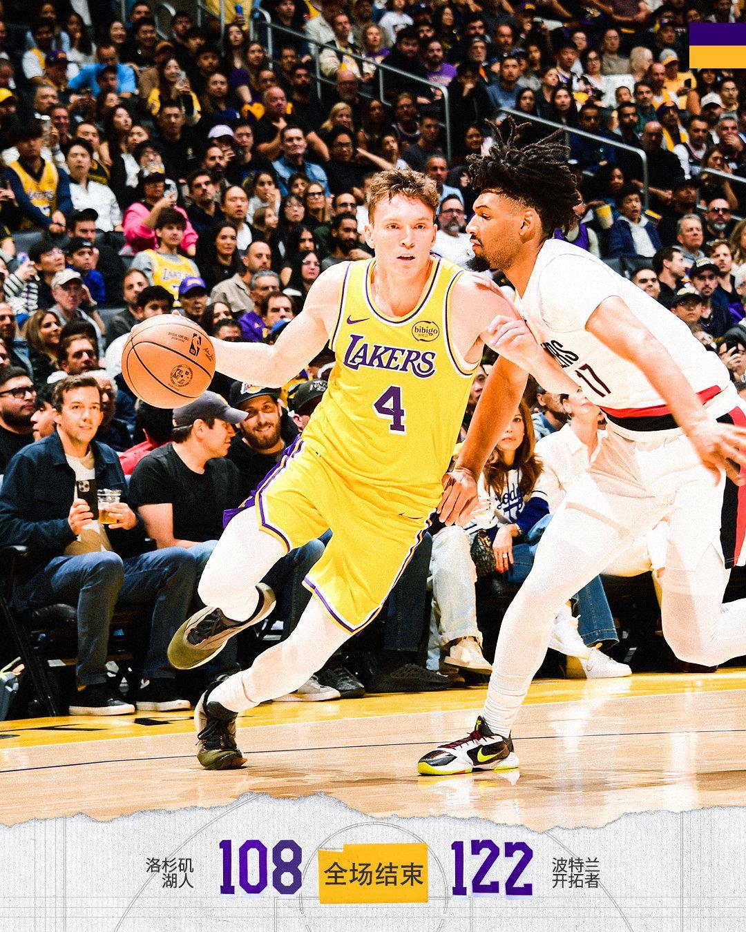 湖人2连胜被终结，NBA轮换深度暴露出让人心慌的数字