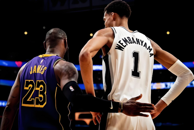 40分首秀炸裂：文班和詹皇合体真能带走冠军？马刺队追詹的2个槽点（NBA）