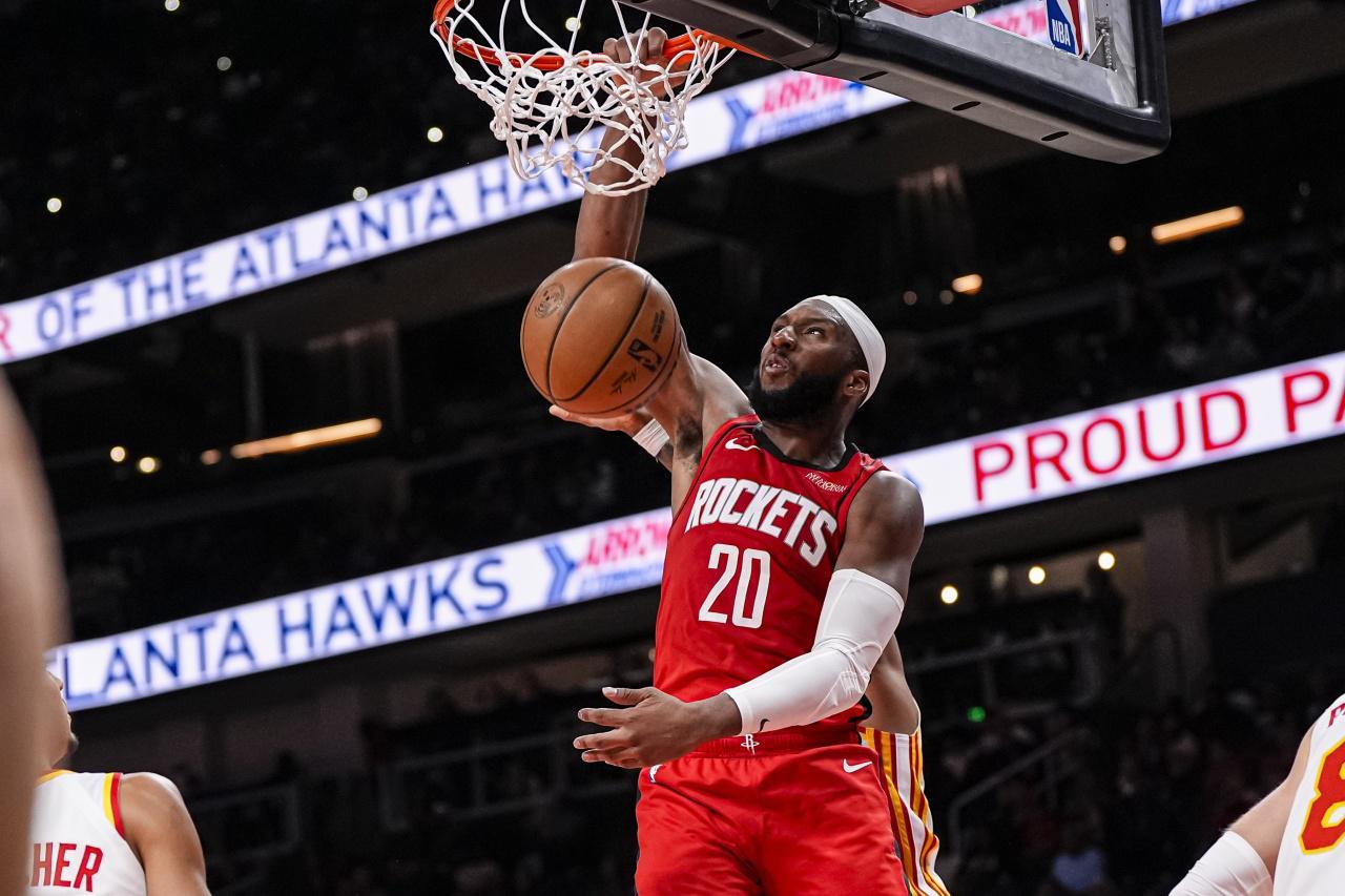 火箭137-109大胜篮网，变阵放大空间？NBA首胜把西部第12搅热了