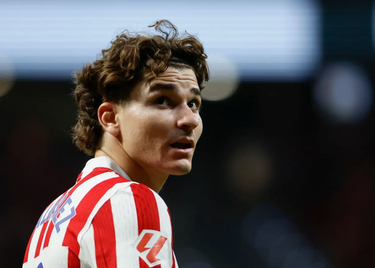 被换下后的1句话，阿尔瓦雷斯把西甲社媒炸锅，马竞的气氛有点儿烫