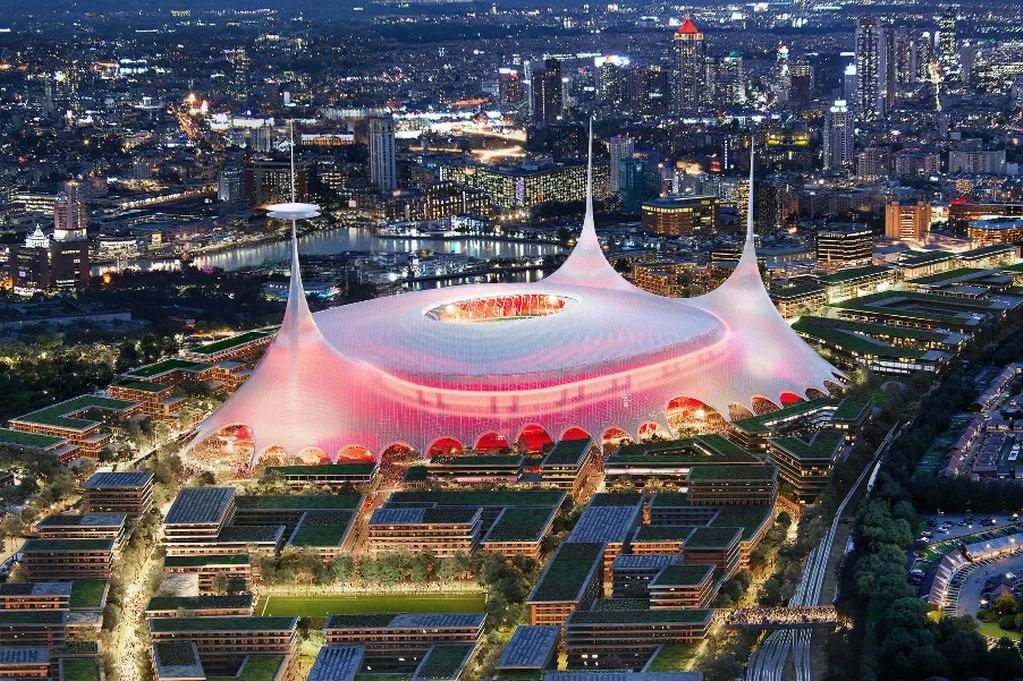 20亿英镑能排队？曼联新球场被AC米兰、国际米兰按在队尾，英超球迷气炸