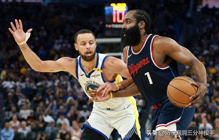勇士98-79终结7连败，NBA这场比赛让库里哈登09双雄再开撕