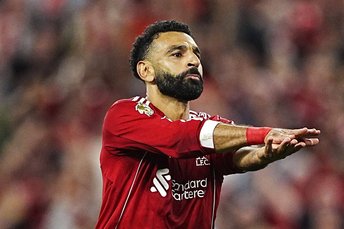 萨拉赫离利物浦生涯第250球差1球，英超面对水晶宫9球仅次于马内10球