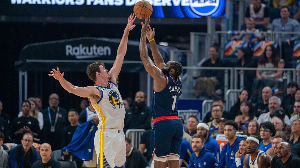 98-79一场焦点战,勇士队这套明牌战术把快船队打懵了 NBA气氛炸裂