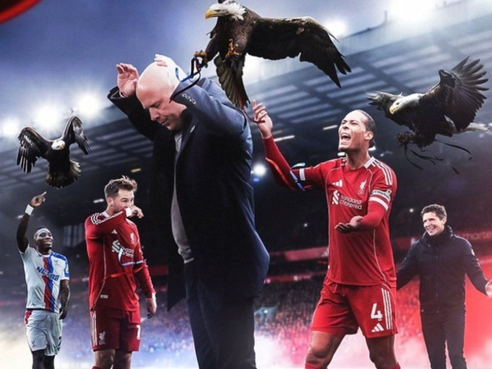 利物浦0-3被水晶宫羞辱，英超5连败，萨尔两球拍死安菲尔德