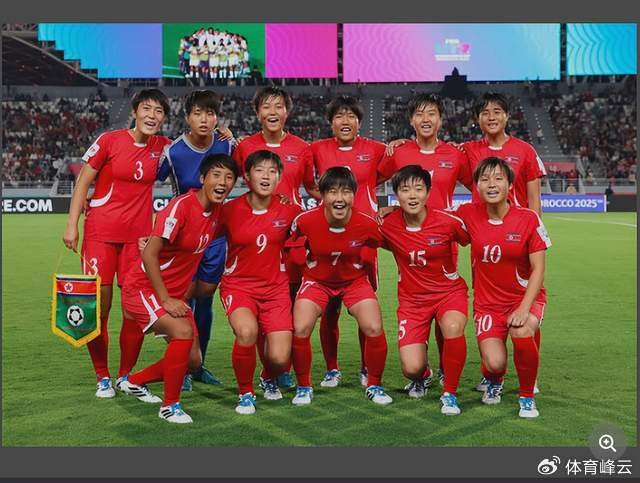 6-1横扫摩洛哥，朝鲜女足像卫冕机器，韩国竟像英超保级队？