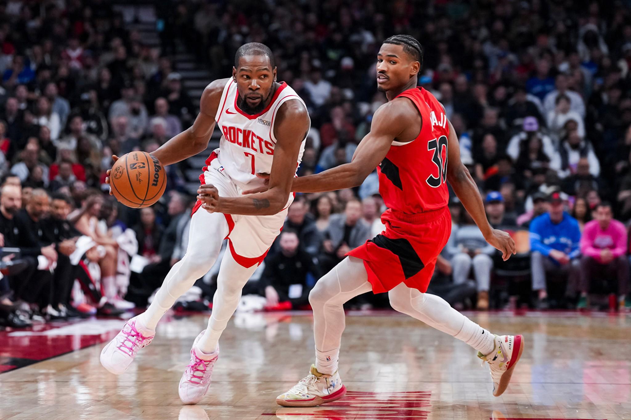 NBA火箭139分2连胜，杜兰特31分阿门翻身，哈登还能笑吗？