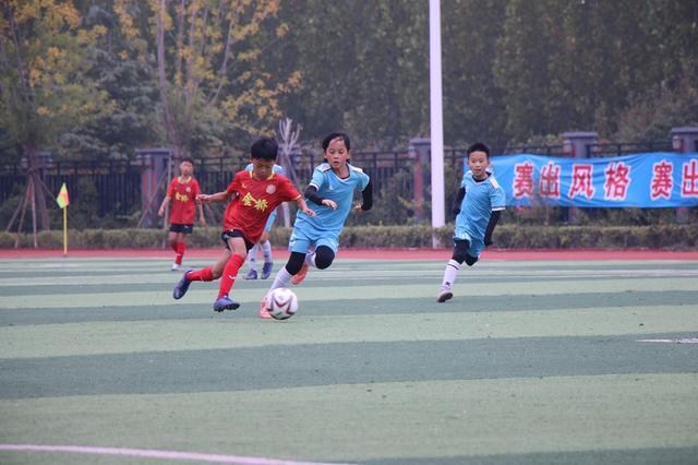 3连胜+点球6:5,金桥学校市长杯夺冠像英超小剧场