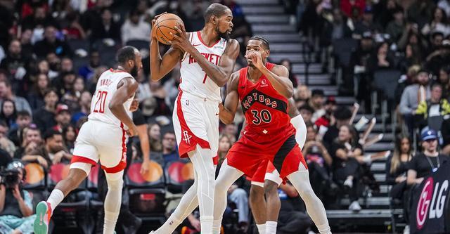 139-121！火箭客场击溃猛龙，杜兰特31分点燃NBA战火