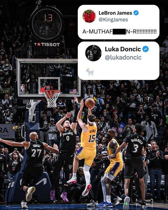 116-115绝杀！湖人靠里夫斯收官，东詹双双社媒点名，NBA又被催熟了一波情绪