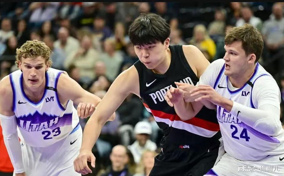 杨瀚森仅3分47秒登场，开拓者136-134险胜爵士，NBA轮换彻底重洗牌