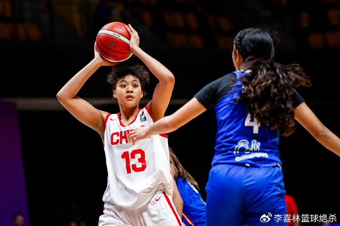 U15场均17.6分的混血高塔，广东押注她顶替李月汝？连NBA都得眯眼