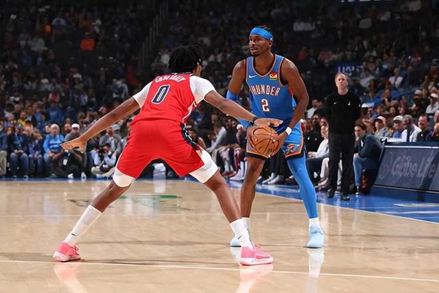 127-108轻取奇才，雷霆6连胜：亚历山大31分，NBA MVP话题还在冒烟