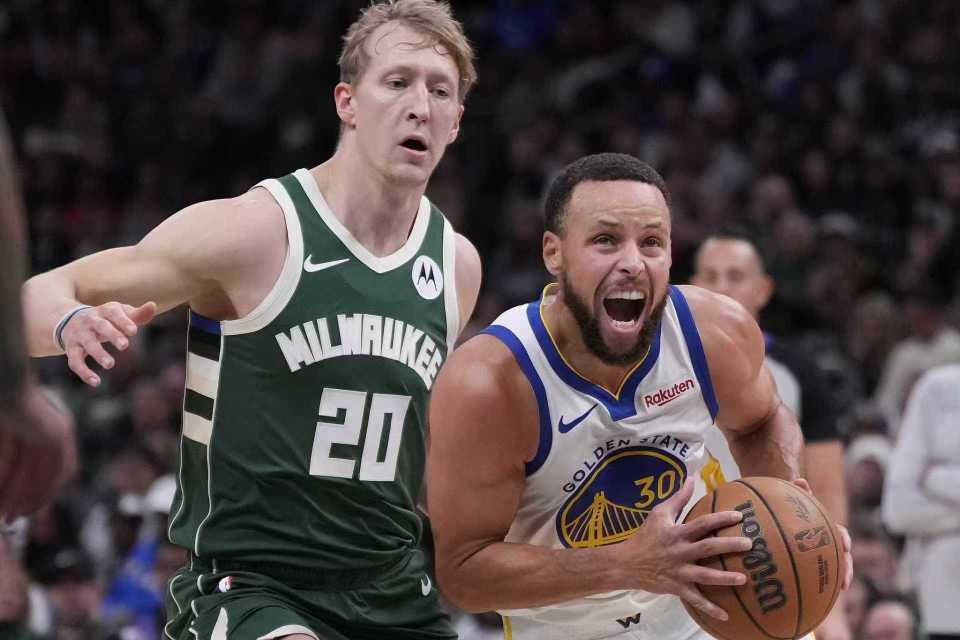 勇士110-120被雄鹿队终结2连胜，NBA又一晚戏剧化数据对决