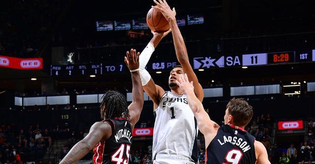 107-101！马刺队5连胜力克热火队，NBA这场戏够刺激