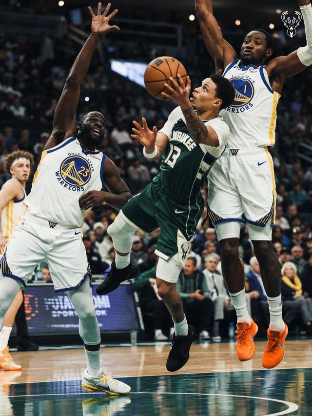 雄鹿120比110压制勇士，莱恩在NBA拿下32分生涯新高