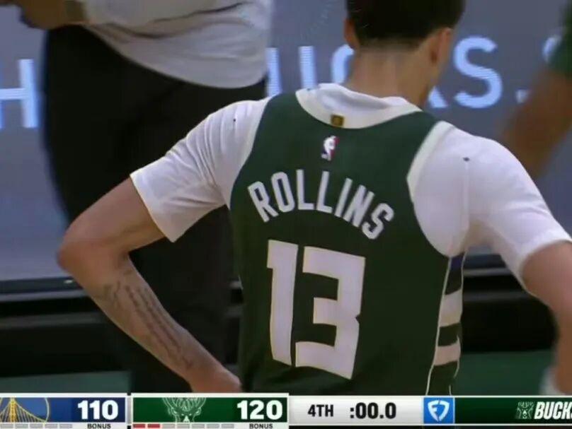 110-120！NBA这场翻车，勇士旧将罗林斯把库里按成配角，字母缺席能当借口吗