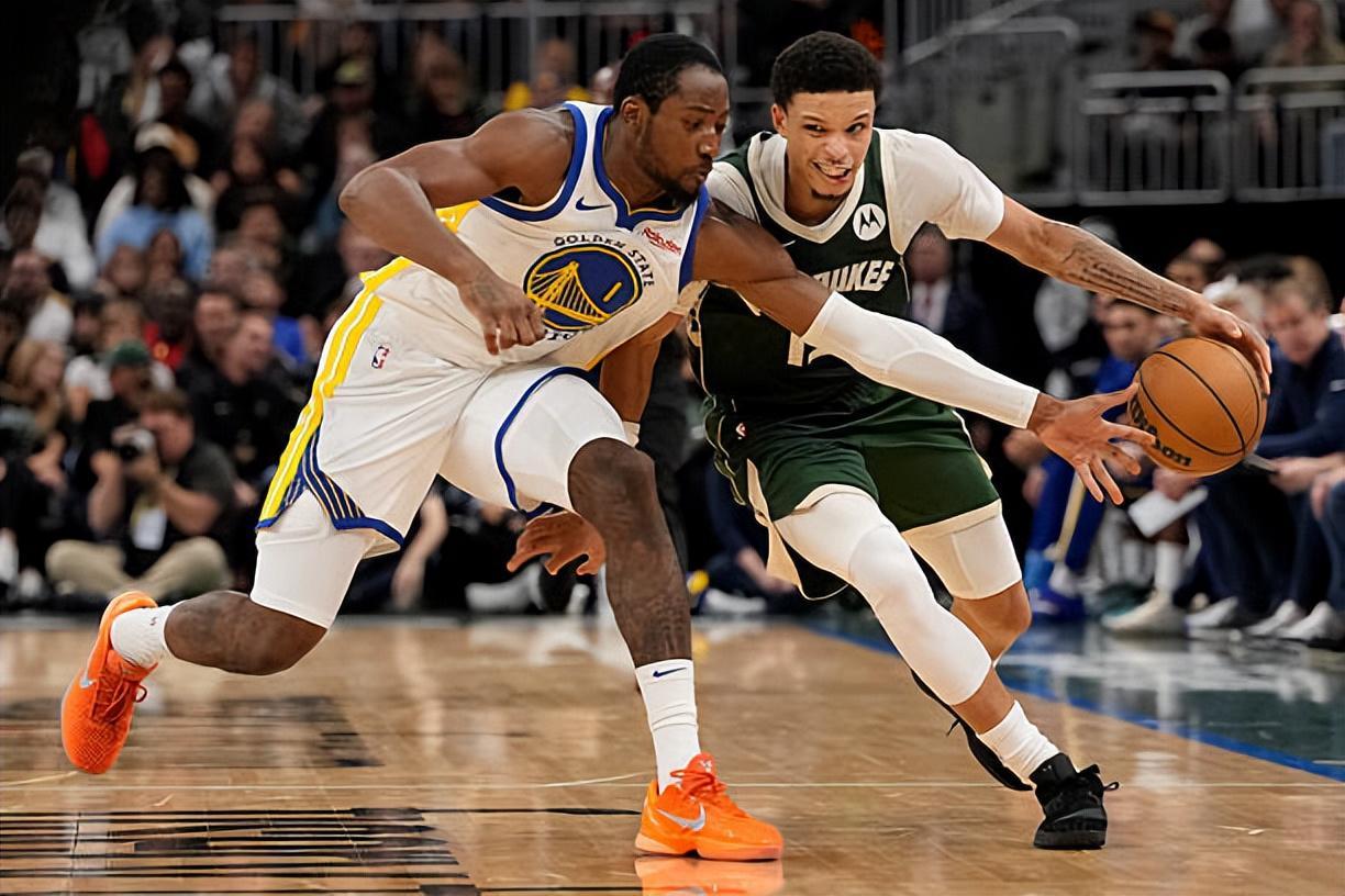 罗林斯32分炸裂，雄鹿队4胜1负，勇士2胜4负，NBA控卫翻身