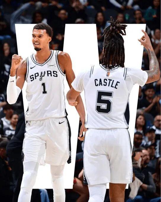 NBA开季5连胜！马刺队少林武僧真真27+18把西部炸裂，湖人也得盯着