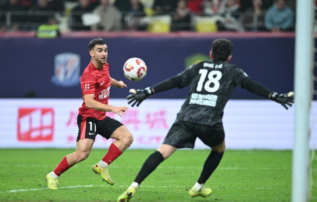 中超第29轮1-2！成都再翻车，积分落后4分，欧冠联赛阶段梦还靠谁？