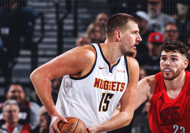 109-107惊险收官：波特兰逆转丹佛，约基奇差1助失独占纪录，NBA又上头条