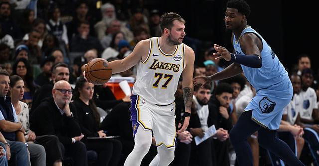 湖人117-112险胜灰熊，东契奇44分刷新NBA惊人门槛，莫兰特14投3中低迷至极