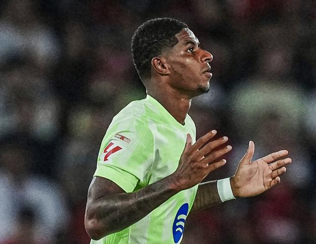 28岁马库斯·拉什福德西甲+欧冠13场5球7助，巴塞罗那想3500万买断？