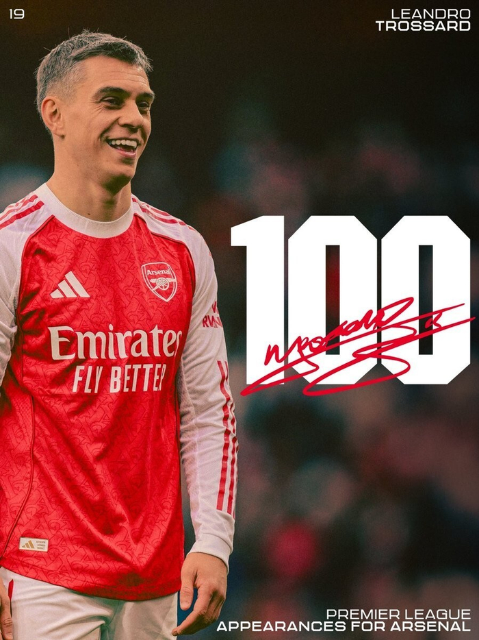英超第10轮：特罗萨德第100场阿森纳里程碑，99场22球还够看？
