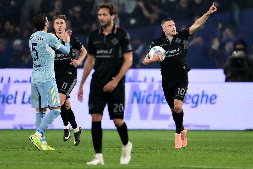 83分钟一锤定音，38岁杰米·瓦迪在意甲第10轮又给尤文图一课