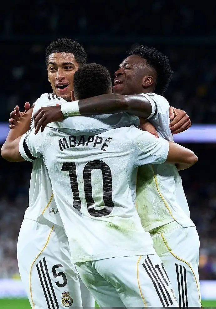 皇马西甲第11轮4-0瓦伦西亚，姆巴佩11轮13球追平纪录