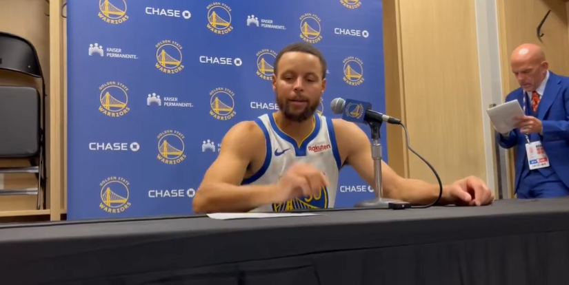 NBA常规赛：勇士2连败，109比114负步行者，斯蒂芬·库里29分钟无力回天