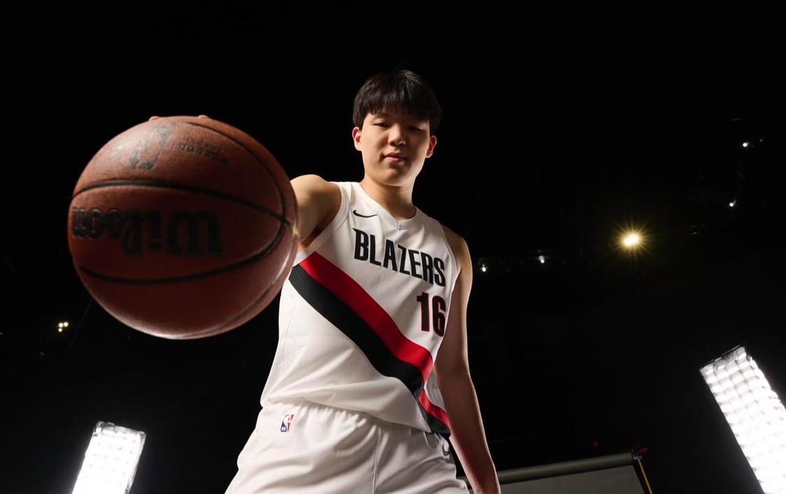 16顺位杨瀚森被下放！波特兰开拓者队的NBA耐心还有几场