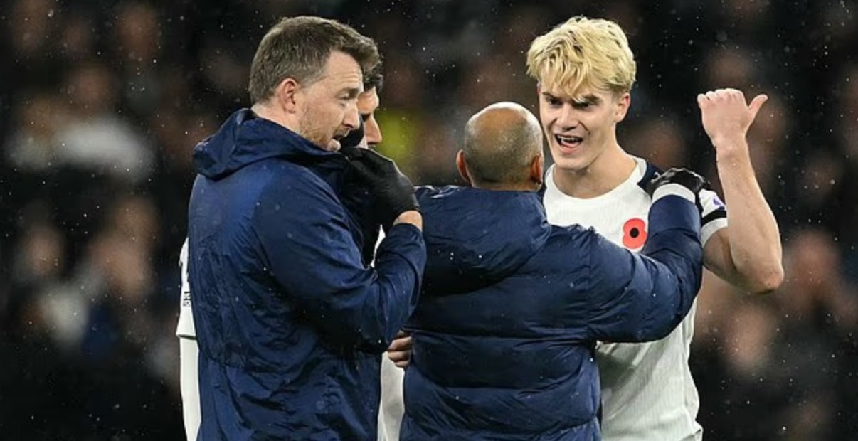 英超11月2战：托特纳姆热刺换人风波，卢卡斯-贝里瓦尔拒绝离场