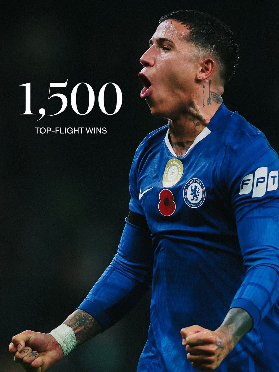 英超第10轮1-0！切尔西第1500胜达成，热刺又被一球打懵？