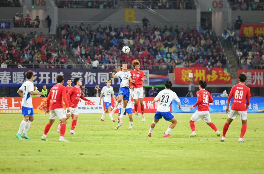 赣州3:0总分拿下首冠，首届赣超就差英超那股狠劲儿吗？