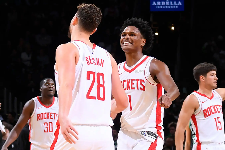 火箭128-101碾压凯尔特人，阿门17+9+8像真控？NBA又冒出后场新星