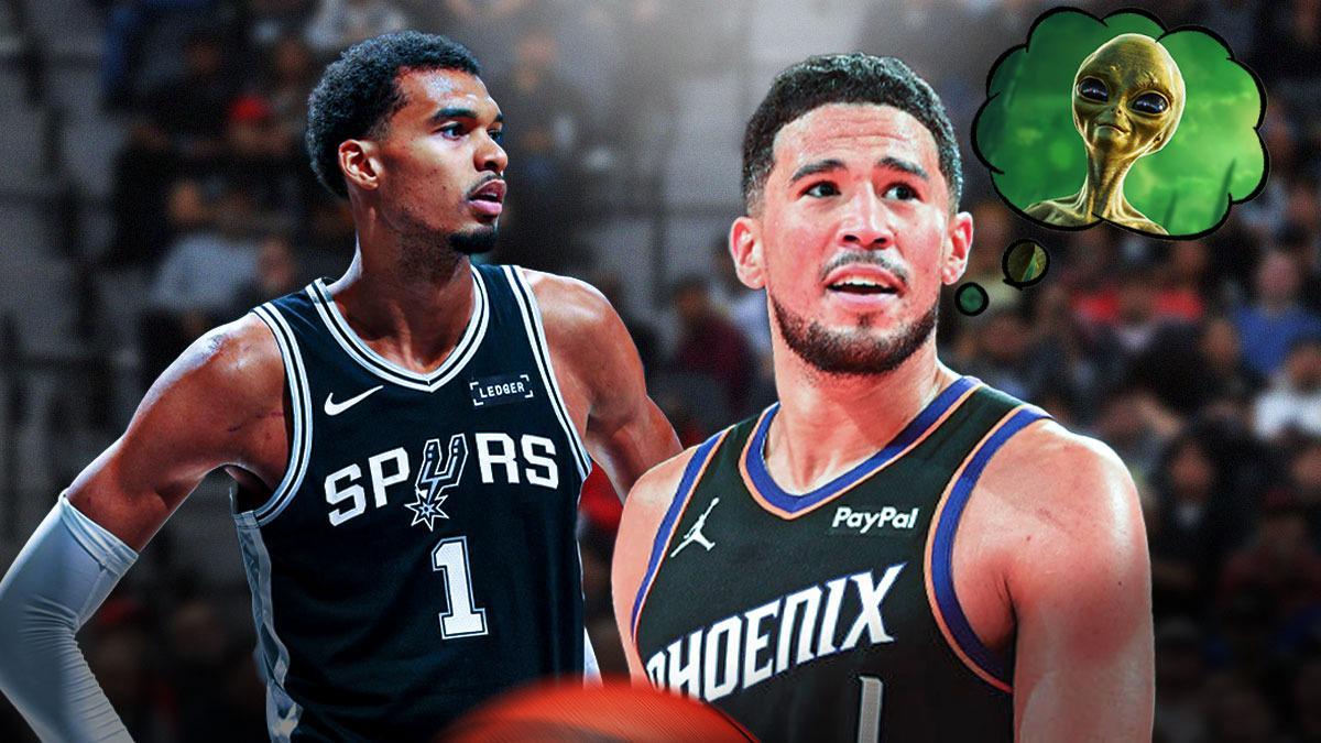 7尺4寸惊艳全场？德文·布克在NBA口中的文班亚马有多“前所未见”