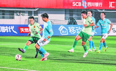 凉山好医生客场2:0拿下眉山射天狼，四川省城市足球联赛5胜1平领跑