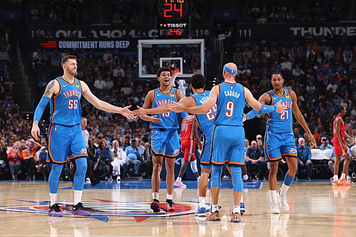 137分狂胜＋7连胜！雷霆队在NBA把新奥尔良鹈鹕炸成筛子，施泰因谁还能当替补？